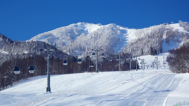富良野スキー場　北の峰ゴンドラ