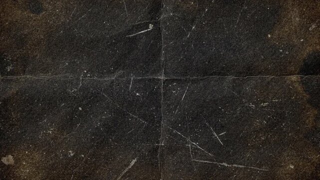Dark Grunge Distressed Texture Overlay with Scratches and Creases.