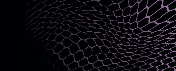 Mesh texture for fishing nets. Seamless pattern for sportswear or soccer goal, volleyball net, basketball hoop, hockey, athletics. Abstract net background for sports. vector © Febyola