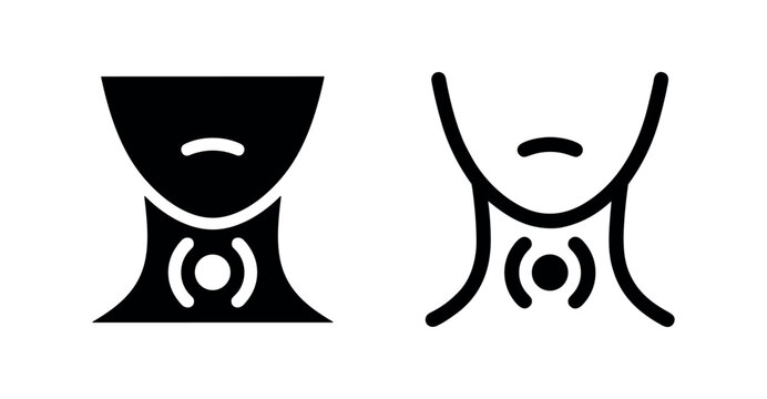 Thyroid gland icon