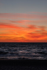 Fototapeta premium sunset over the sea 