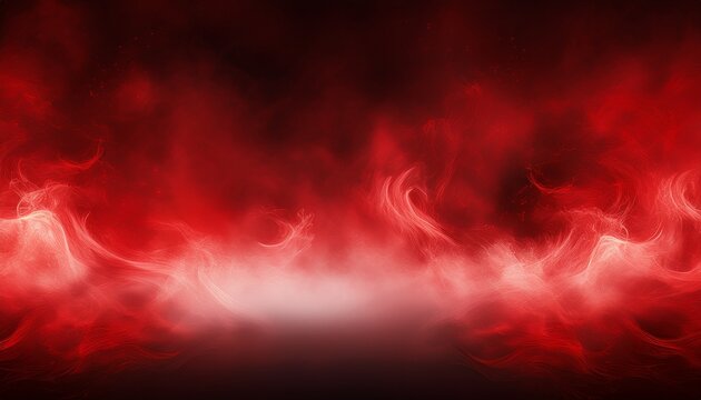 red smoky flame border glowing white mist fog effect texture