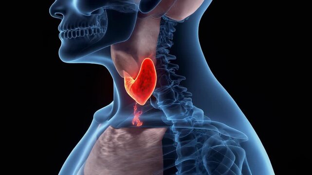 Parathyroid Polar Vessel Revealed in Neck Ultrasound Layers for Medical Education