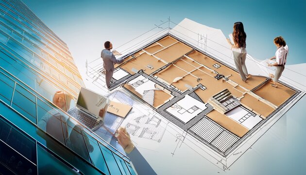 architects conduct site analysis with parametric isometric tools and diagrams