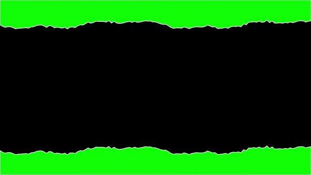 Ripped Border Overlay with Jagged Paper Edges for Cinematic Storytelling and Dynamic Video Framing