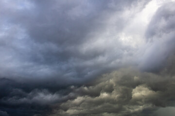 Obraz premium beautiful sky and clouds BEFORE STORM