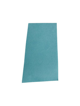 A teal colored flat shape representing the map outline of the state of alabama in the united states isolated on transparent background