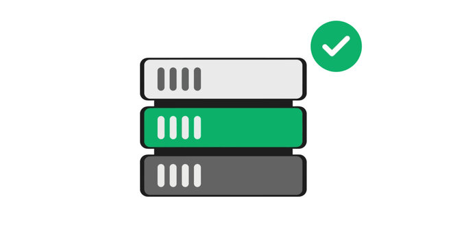 Secure Server Stack Illustration.