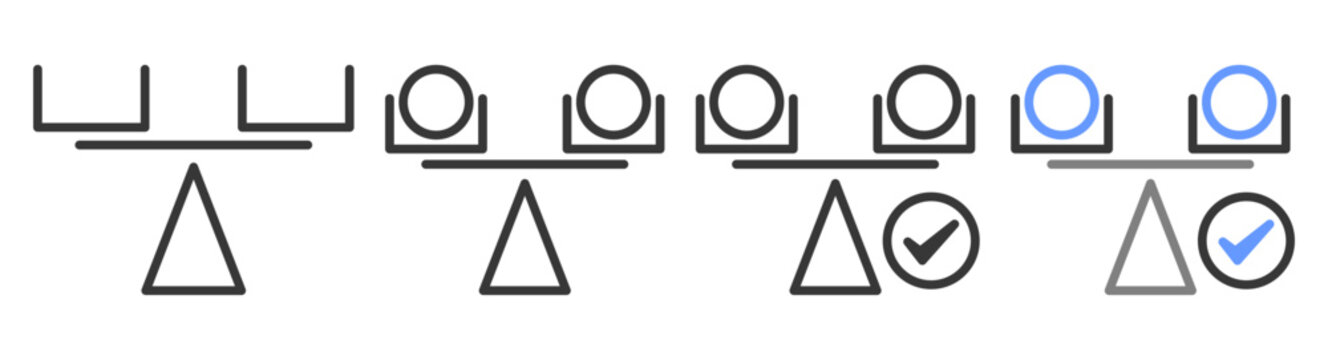 The Ultimate equivalent Styles with Variations Line of icon set vector illustration