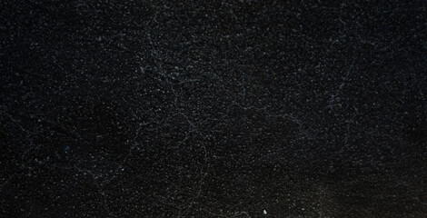 Black granite texture with white speckles, polished dark marble stone surface, natural charcoal...