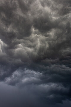 Dark clouds before a thunder-storm. Dark clouds before a thunder-storm.