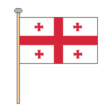 Georgia Flag Pole Design