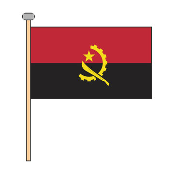 Angola Flag Pole Design