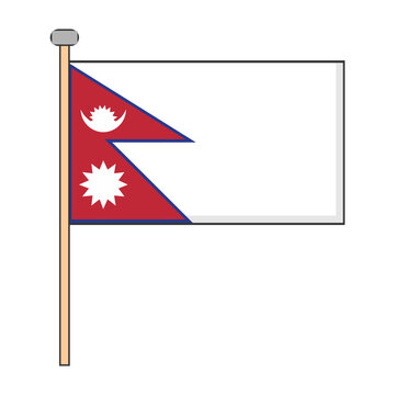 Nepal Flag Pole Design