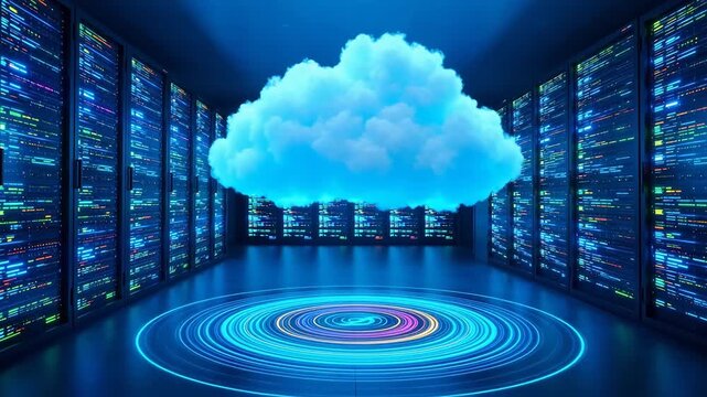 Cloud computing server room