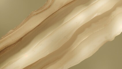 Obraz premium Generative AI captures a close-up of a smooth, flowing seashell surface