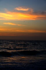 Obraz premium sunset over the ocean