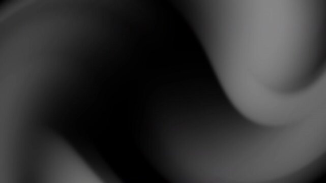 Grey abstract background with smooth curves