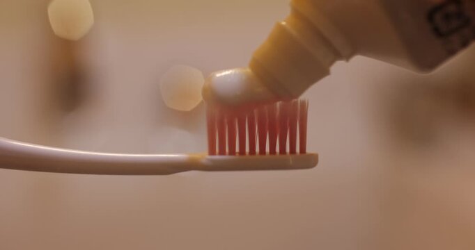 toothbrush and toothpaste