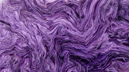 Fototapeta premium Deep purple abstract background with swirling velvet textures and elegant flowing liquid patterns creating a luxurious artistic backdrop for creative design projects and modern digital art displays