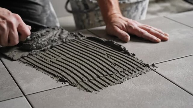 Traditional Japanese Tatami Mat Weaving Process Demonstrated.