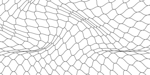Mesh texture for fishing nets. Seamless pattern for sportswear or soccer goal, volleyball net, basketball hoop, hockey, athletics. Abstract net background for sports © Haikal