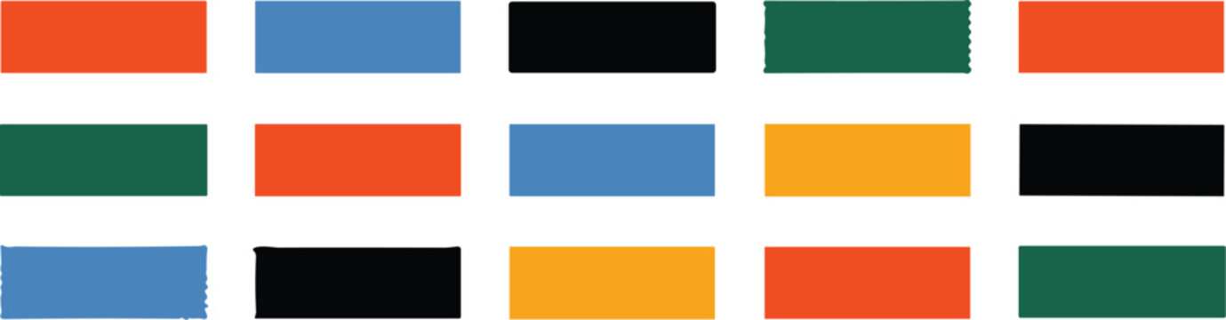 Solid Color Rectangles Grid Simple Background squares
