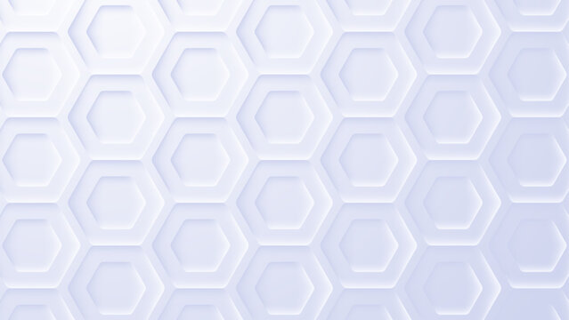 Geometric Hexagon Pattern Background Abstract Texture Design Vector Illustration