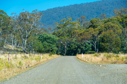 Tunbridge Tier Road (C526) in Tasmania - Australia