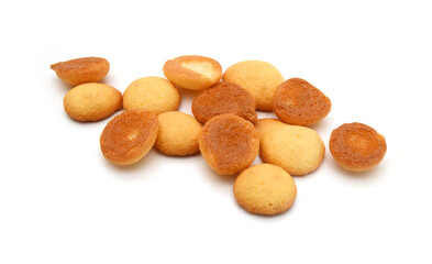 Obraz premium Stack Cracker on white background