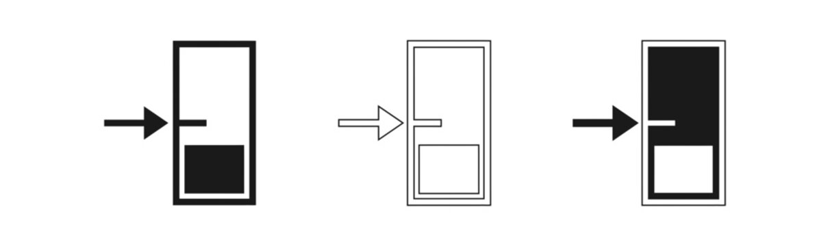 Animated rectangle transformation sequence with arrows
