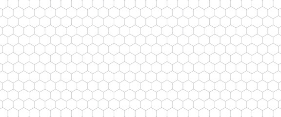 Fishing or soccer net. Repeated hexagon pattern. Black wired mesh texture isolated on white background. Metallic or fabric fence, cage or lattice structure. Vector graphic Illustration. © suprikacenhk