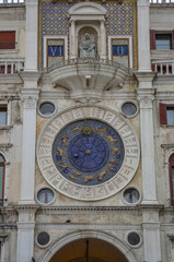 Obraz premium Italy, Venice, September 30, 2025, clock tower on St. Mark's Square in Venice