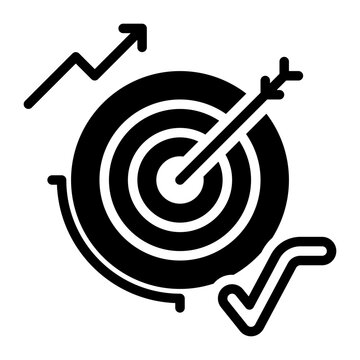 success icon, glyph icon style