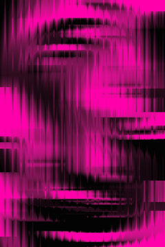 Abstract Neon Pink Glitch Human Face Background with Digital Distortion Cyberpunk Effect