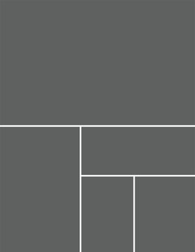 Image collage layout templates. Beige mosaic grid collection. Picture frame set. Photo album ideas for banners, posters, comic pages, flyers, brochures, booklets, and memory wall designs. Vector pack.