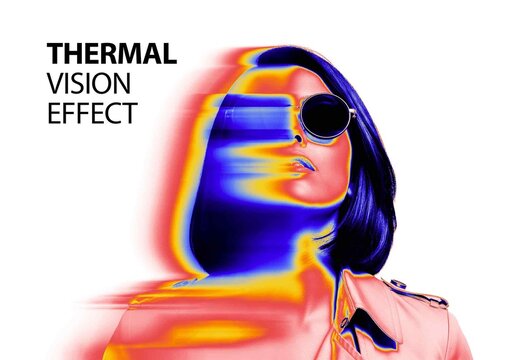 Thermal Vision Photo Effect