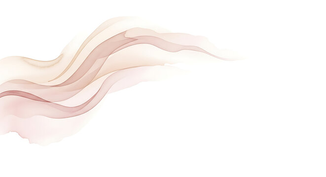 Beige watercolor wave texture for portfolio website art