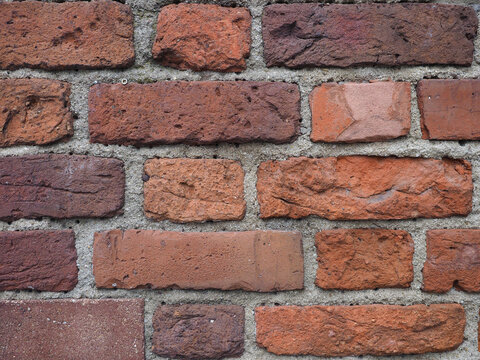 red brick wall background