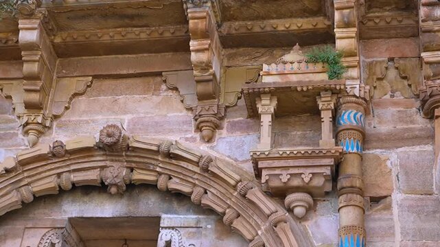 Iconic Gwalior Fort Monument Showcasing Rajput and Mughal Architecture