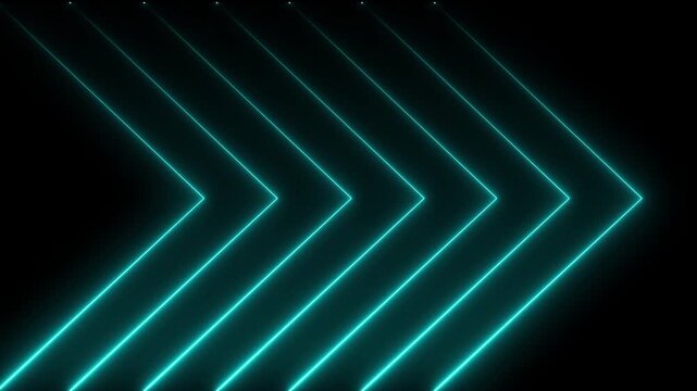 A neon line icon features sleek, glowing lines in vibrant colors like cyne, often with a slight glow effect.