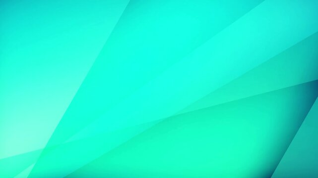 Abstract Geometric Turquoise Layers 4K