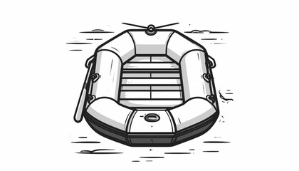 Inflatable Life Preserver Ring Buoy. © uci