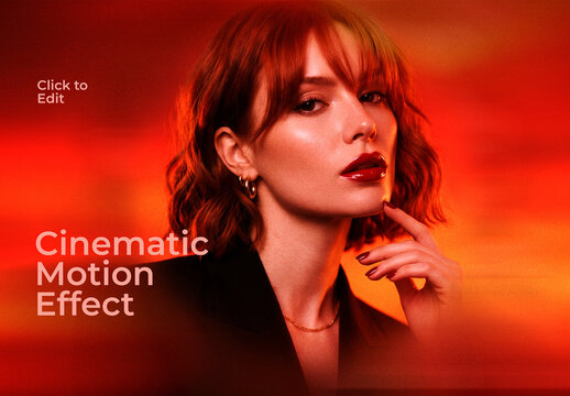 Cinematic Motion Portrait Effect