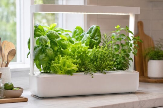 Growing fresh herbs and vegetables at home through indoor gardening and backyard harvest for a healthy sustainable lifestyle.