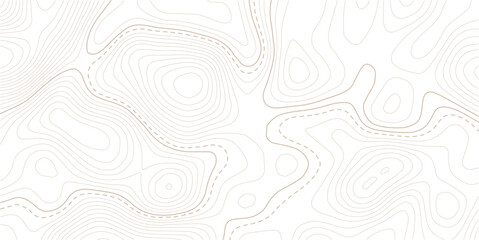 Topographic map background with mountain texture and grid.Topo contour map. Rendering abstract illustration. © MDSOHEL