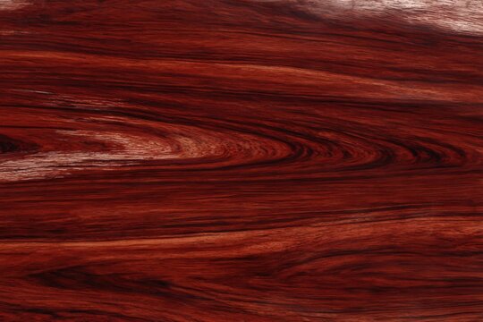 Polished Rosewood Mahogany Grain Texture Close Up Reddish Brown Flowing Pattern Luxury Furniture