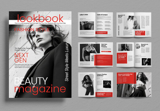 Minimal Fashion Editorial Magazine
