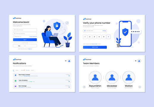 Mobile App UI Templates