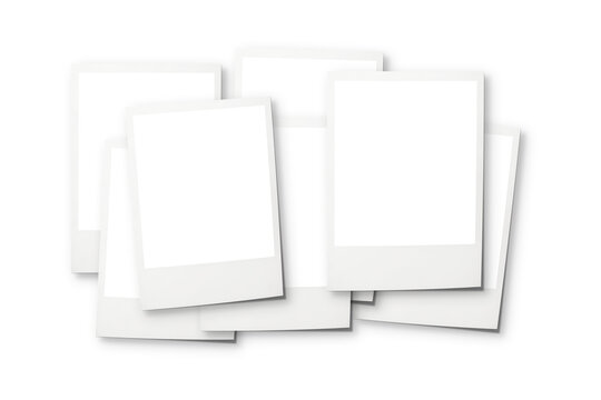 Photo card album collage mockup for displaying your photos